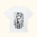 Personalized Name Football Flag T-shirt Football Lover Gift