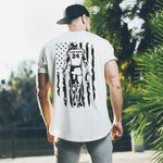 Personalized Name Football Flag T-shirt Football Lover Gift