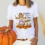 Personlig höstpumpa T-shirt Familj T-shirt Mormor T-shirt