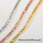 Personalized 1-8 Initials A-Z Anklet with White Crystals Embellished on Letters