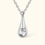 Personalized Teardrop Cremation Urn Necklace Memory Gift