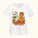 Personlig höstpumpa T-shirt Familj T-shirt Mormor T-shirt