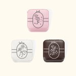 Personalized Leather Name Birth Flower and Zodiac Jewelry Box for Women Girls