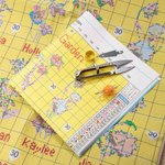 Personalized Birth Flower DIY Embroidery Kit Pillow Cushion Case