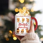 Personalisierte Lebkuchenpuppe Weihnachtsbecher