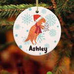Gepersonaliseerd Keramisch Kerst Ornament