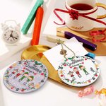 Personalisierte Keramik Diese Oma gehören zu Weihnachten Ornament Oma Xmas Geschenk