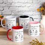 Personalized I Wish You Lived Next To Me Long Distance Mug with Name Gift for Friend Lover Neighbor Valentine's Day Housewarming Christmas