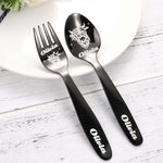 Personalized highland Cow Cutlery Sets Gift