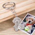Personalised Pet Photo Necklace/Keychain | Callie