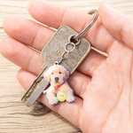 Personalised Pet Photo Necklace/Keychain | Callie