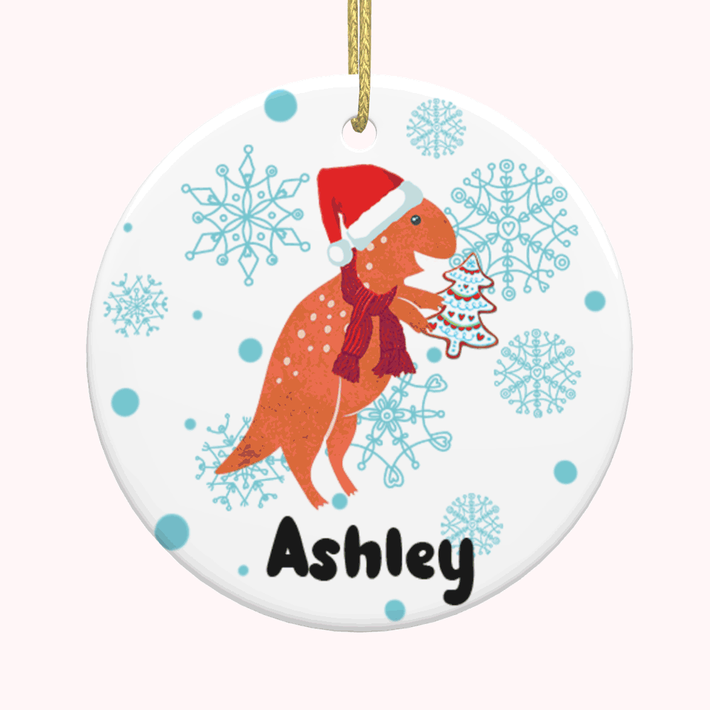 Gepersonaliseerd Keramisch Kerst Ornament