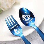 Personalized Horse Cutlery Sets Gift for Horsegirls and Horseboys