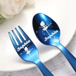 Personalized Ballet Cutlery Set Gift for Kids
