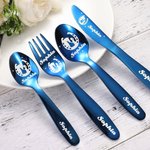 Personalized Horse Cutlery Sets Gift for Horsegirls and Horseboys