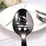 Personalisierte niedliche Kuh Besteck Sets Geschenk