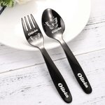Personalized Butterfly Cutlery Set Gift for Kids