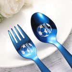 Personalized  Football Soccer Cutlery Sets Gift