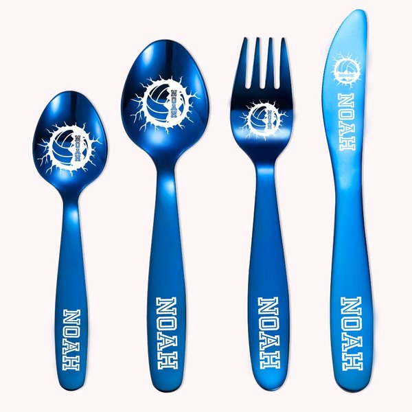 Personalisierte Volleyball-Besteck-Sets Geschenk