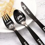 Personalized Game Controller Cutlery Sets Gift for Gamers