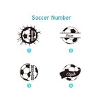 Personalized  Football Soccer Cutlery Sets Gift