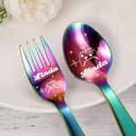 Personalized Game Controller Cutlery Sets Gift for Gamers