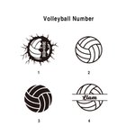Personalisierte Volleyball-Besteck-Sets Geschenk