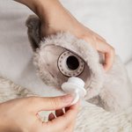 Personlig 2L varmvattenflaska med namnbroderi och mjukt fleeceöverdrag Födelsedag vintergåva till familj och vän