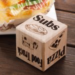 Personalised Dinner Food Dice Dinner Decision Made Easy Roll The Dice Dinner Decision