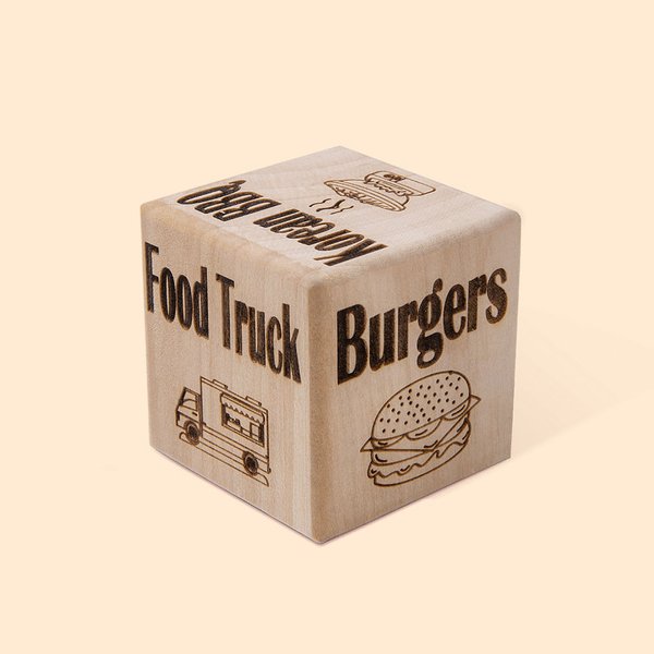 Dinner Food Dice Decision Maker