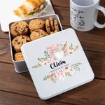 Personalised Baking Tin Baked By Name