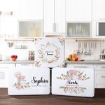 Personalised Baking Tin Baked By Name