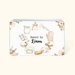 Personalised Baking Tin Baked By Name