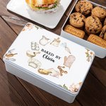 Personalised Baking Tin Baked By Name