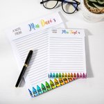 Personalized Teacher Notebook with Name for Gratitude Gift