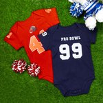 Personalized Sports Football Design Jersey Onesie with Name Number and Team Logo 100% Cotton Gift for Baby