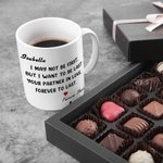 Personalized Love Mug I Want To Be Last Your Partner In Love Forever To Last
