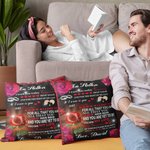 Personalized All I Want Is You  Just Remember I Love You Pillow Cover for Lover