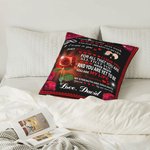 Personalized All I Want Is You  Just Remember I Love You Pillow Cover for Lover