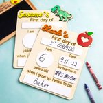 Personalized First Day of School Sign Back to School Gift