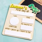 Personalized First Day of School Sign Back to School Gift