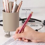 Personalized Funny Nurses Pen Set with Custom Name Set of 5 Pcs 6 Pcs
