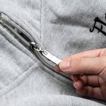 Personligt broderad sjuksköterskejacka med dragkedja och fickor Tillbaka till skolan Examensgåva för sjuksköterskestudent Medicinsk personal