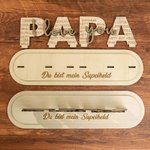 Personalized Wooden I Love You Sign Room Decor Mother's Day Father's Day Birthday Gift for Papa Mama Grandma