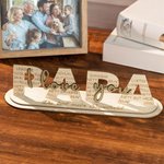 Personalized Wooden I Love You Sign Room Decor Mother's Day Father's Day Birthday Gift for Papa Mama Grandma