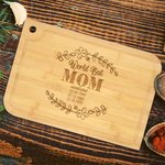 Personalisierte Geburt Blume Schneidebrett für Mutter Oma
