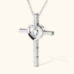 Personligt korshalsband för kvinnor Smycken Gåvor till henne