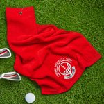 Gepersonaliseerde Golfhanddoek met Logo voor Golfcadeau