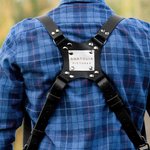 Personalised Genuine Leather Dual Camera Strap Holder Laser Engraving Birthday Christmas Gift for Photographers