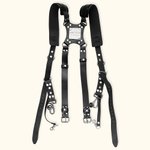 Personalised Genuine Leather Dual Camera Strap Holder Laser Engraving Birthday Christmas Gift for Photographers